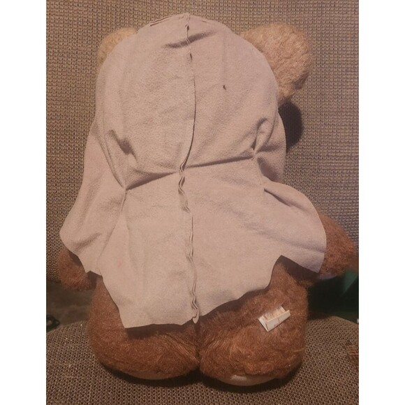 Wicket The Ewok ROTJ 1983 VTG 15" Plush Stuffed Animal w/ Hood Kenner Star Wars - Picture 3 of 6